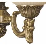 Бра MW-Light Афродита 1 317020202 Цвет арматуры бронза Цвет плафонов кремовый от ImperiumLoft
