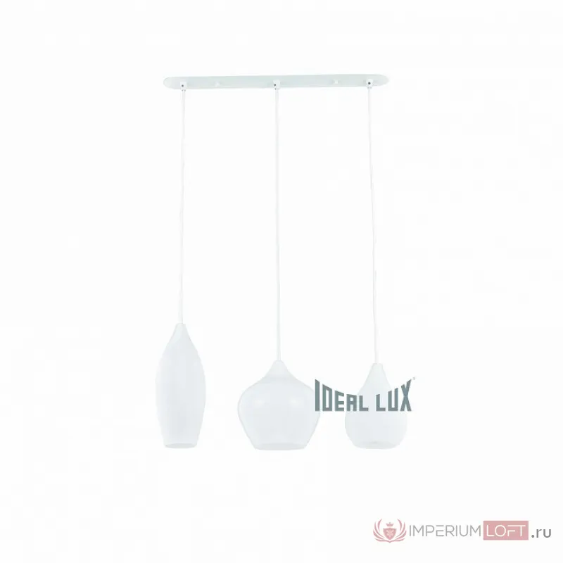 Подвесной светильник Ideal Lux Soft SOFT SP3 BIANCO Цвет арматуры белый от ImperiumLoft