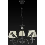 Подвесная люстра TopLight Donna TL7510D-03BL Цвет арматуры черный Цвет плафонов черно-белый от ImperiumLoft