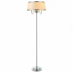Торшер Arte Lamp Aurora A1150PN-3CC Цвет арматуры хром Цвет плафонов хром