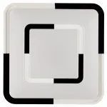 Накладной светильник Sonex Arti 3047/CL Цвет плафонов черно-белый от ImperiumLoft