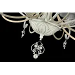 Подвесная люстра Maytoni Monile ARM004-08-W Цвет арматуры золото Цвет плафонов белый от ImperiumLoft