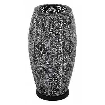 Настольная лампа декоративная Eglo Riyadh 43392 Цвет плафонов черный Цвет арматуры черный