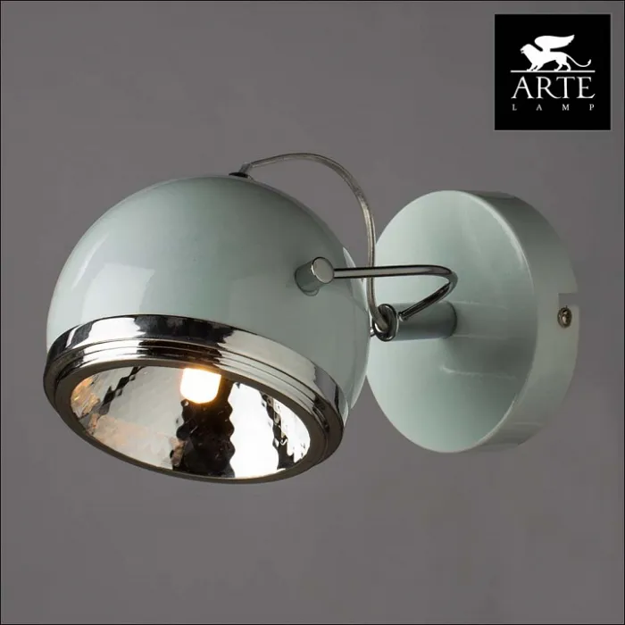 Спот Arte Lamp Orbiter A4509AP-1WH Цвет арматуры белый Цвет плафонов белый от ImperiumLoft