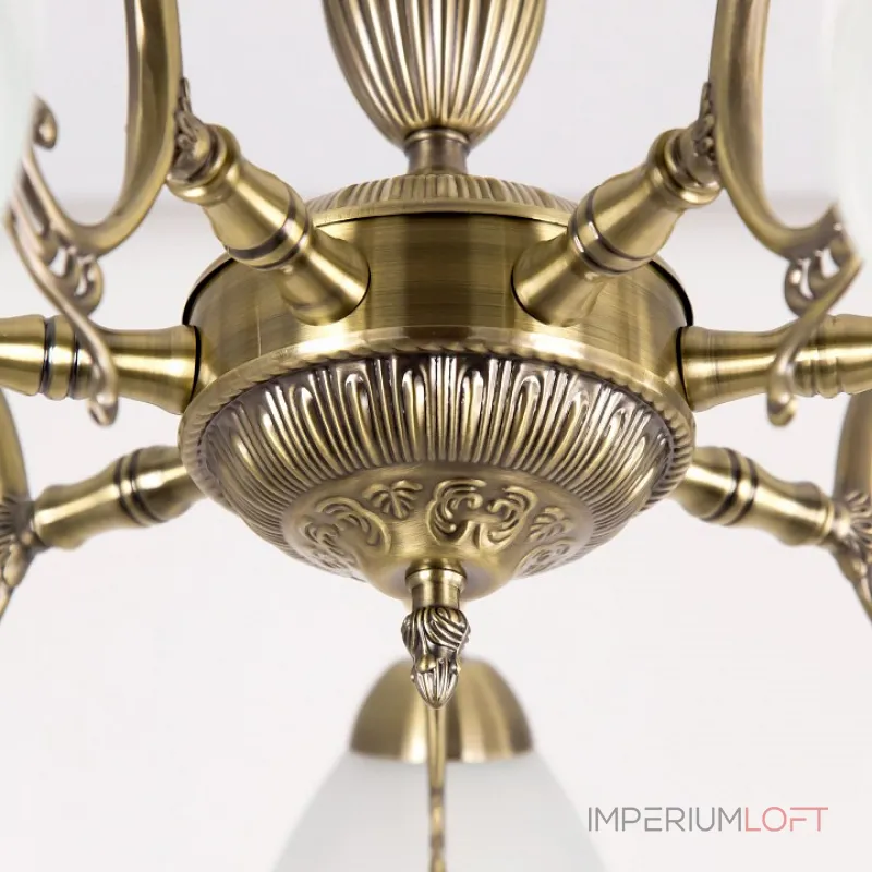 Подвесная люстра Citilux Латур CL413271 Цвет арматуры бронза Цвет плафонов белый от ImperiumLoft Подвесная люстра Citilux Латур CL413271 Цвет арматуры бронза Цвет плафонов белый от ImperiumLoft