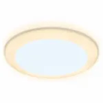 Встраиваемый светильник Ambrella Downlight DCR303 Цвет плафонов белый Цвет арматуры белый