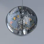 Подвесной светильник MW-Light Капелия 730010315 Цвет арматуры серебро Цвет плафонов серебро от ImperiumLoft