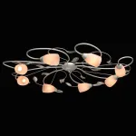 Потолочная люстра MW-Light Верона 334013108 Цвет арматуры золото Цвет плафонов белый от ImperiumLoft