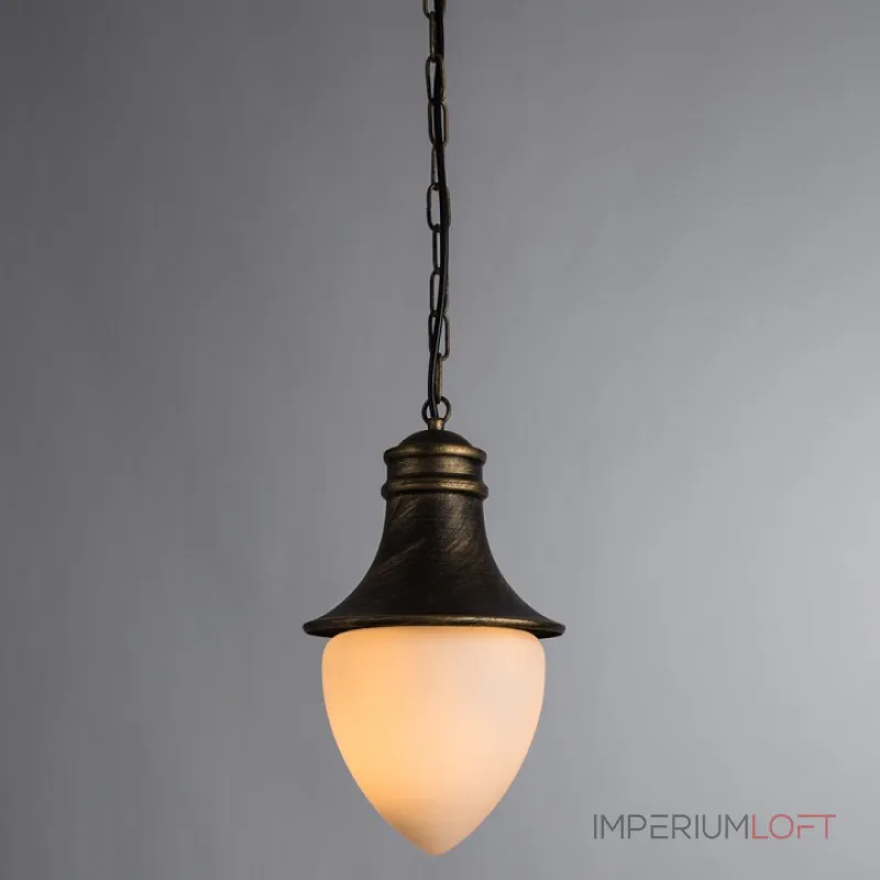 Подвесной светильник Arte Lamp Vienna A1317SO-1BN Цвет арматуры бронза Цвет плафонов белый