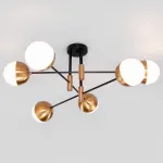 Потолочная люстра Eurosvet Nuvola 70129/6 латунь от ImperiumLoft