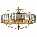 Подвесная люстра Stilfort Avenue 2090/05/12C Цвет плафонов коричневый Цвет арматуры бронза