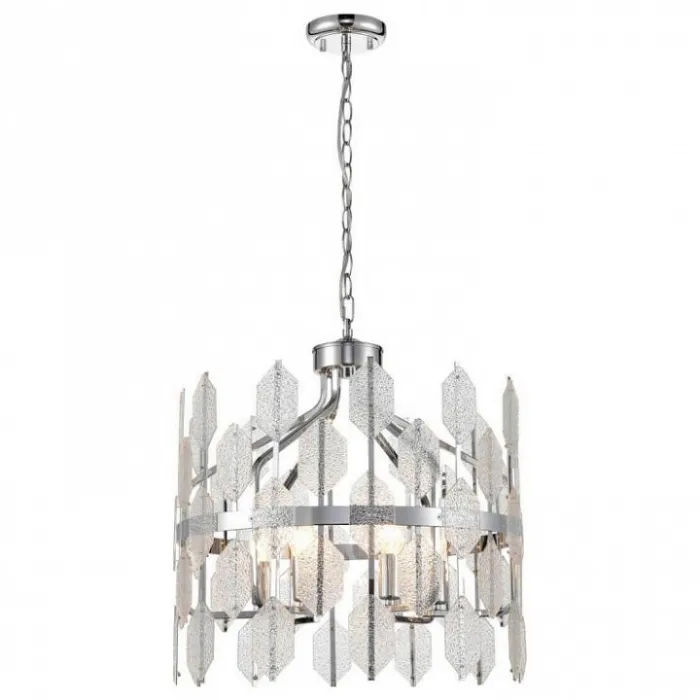 Подвесной светильник Vele Luce Polaris VL4153P26 Цвет арматуры хром Цвет плафонов прозрачный от ImperiumLoft
