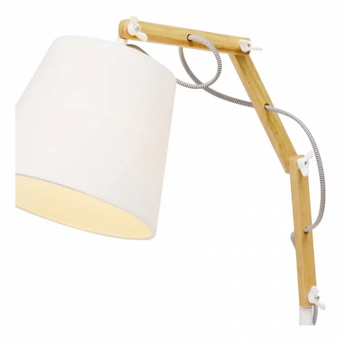 Настольная лампа декоративная Arte Lamp Pinocchio A5700LT-1WH Цвет арматуры белый Цвет плафонов белый от ImperiumLoft