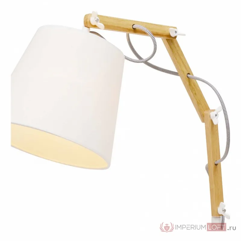 Настольная лампа декоративная Arte Lamp Pinocchio A5700LT-1WH Цвет арматуры белый Цвет плафонов белый от ImperiumLoft