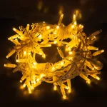 Гирлянда Нить  Eurosvet 400 400-102 теплый белый от ImperiumLoft