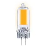 Лампа светодиодная Ambrella Filament G4 2.5Вт 3000K 204501 Цвет арматуры черный Цвет плафонов черный от ImperiumLoft