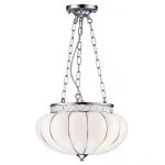 Подвесной светильник Arte Lamp Venice A2101SP-4WH Цвет арматуры хром Цвет плафонов белый от ImperiumLoft