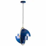 Подвесной светильник Loft it Multi-Lite LOFT9915-IND Цвет арматуры золото Цвет плафонов голубой от ImperiumLoft