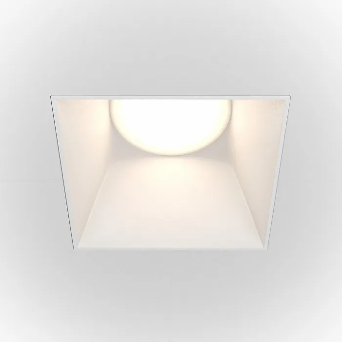 Встраиваемый светильник Maytoni Share DL051-01-GU10-SQ-W от ImperiumLoft