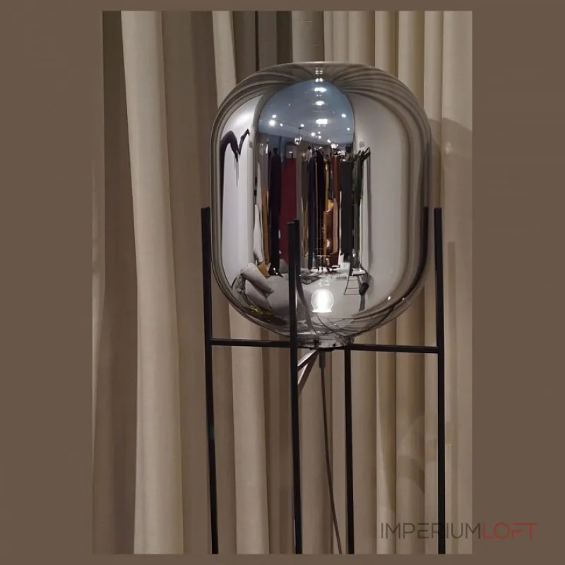 Торшер DeLight Collection Floor lamp 9355F black/smoky от ImperiumLoft Торшер DeLight Collection Floor lamp 9355F black/smoky от ImperiumLoft