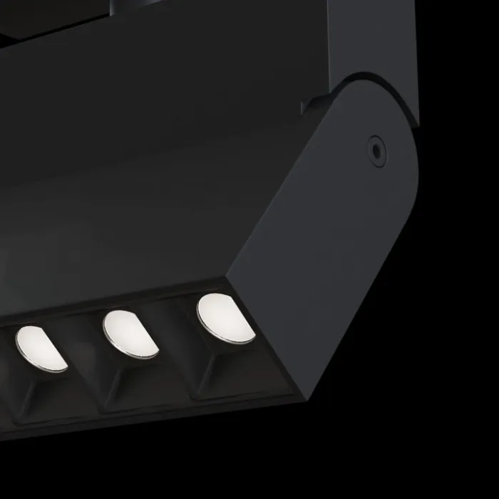 Светильник на штанге Maytoni Track lamps TR015-2-10W3K-B Цвет арматуры черный Цвет плафонов черный от ImperiumLoft