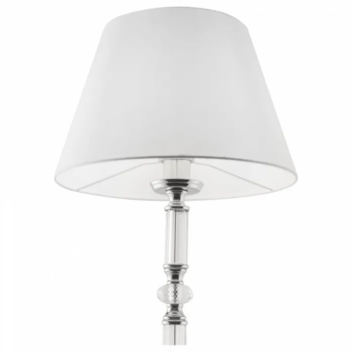 Торшер Maytoni Riverside MOD018FL-01CH Цвет арматуры хром Цвет плафонов белый от ImperiumLoft