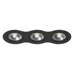 Встраиваемый светильник Lightstar Intero 111 i937070707 Цвет арматуры черный
