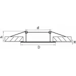 Встраиваемый светильник Lightstar Lega 011027