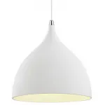 Подвесной светильник Arte Lamp Ciclone A9155SP-1WH Цвет арматуры хром Цвет плафонов белый от ImperiumLoft
