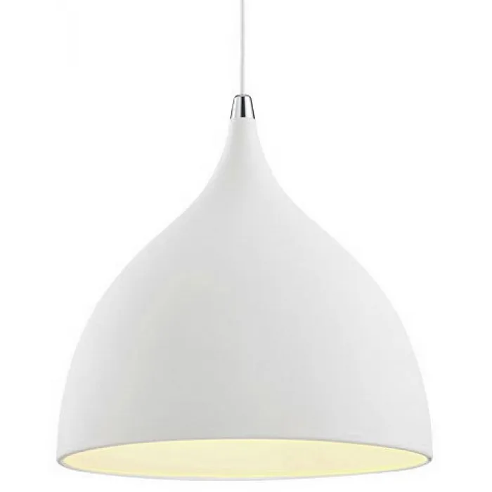 Подвесной светильник Arte Lamp Ciclone A9155SP-1WH Цвет арматуры хром Цвет плафонов белый от ImperiumLoft