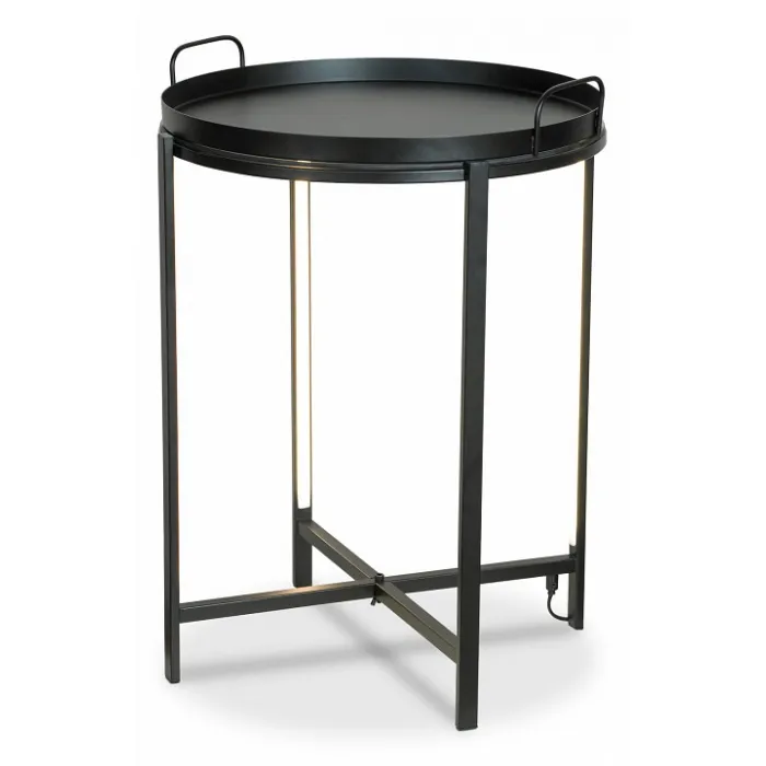 Стол журнальный с подсветкой Lussole Seattle LSP-0565-M от ImperiumLoft