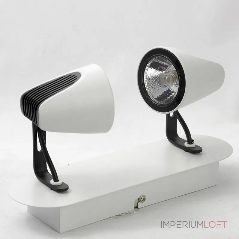 Спот Lussole Merano LSN-4101-02 Цвет арматуры черно-белый от ImperiumLoft Спот Lussole Merano LSN-4101-02 Цвет арматуры черно-белый от ImperiumLoft