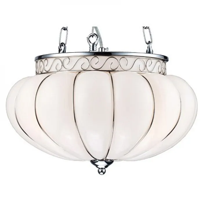 Подвесной светильник Arte Lamp Venice A2101SP-4WH Цвет арматуры хром Цвет плафонов белый от ImperiumLoft