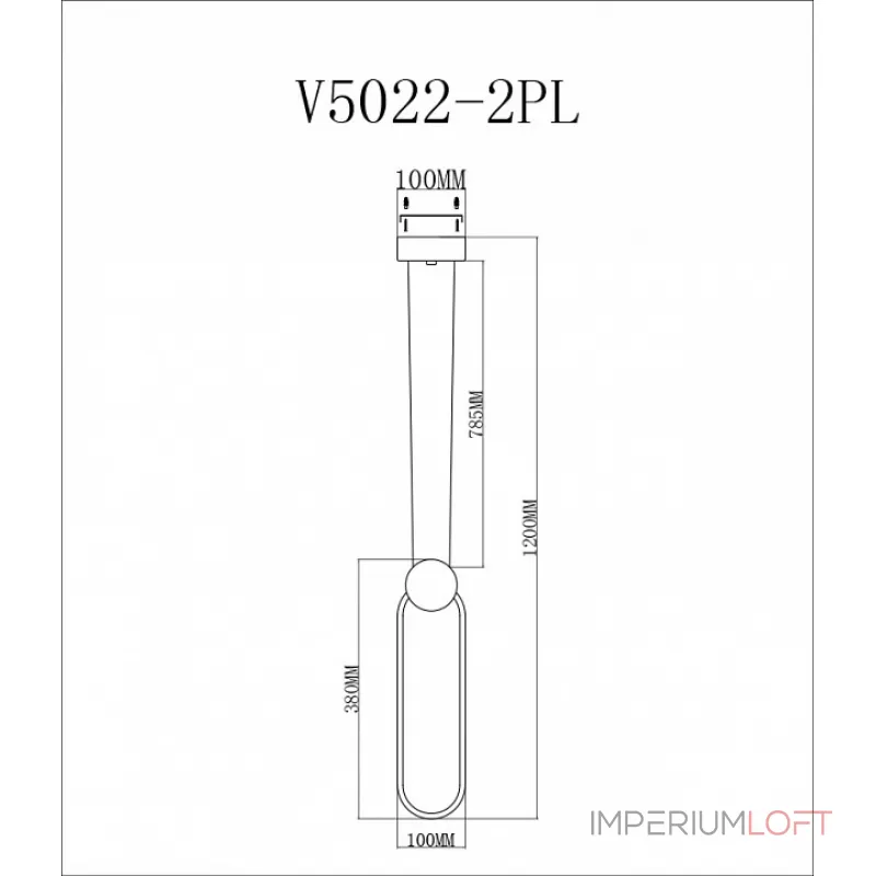 Подвесной светильник Moderli Store V5022-2PL