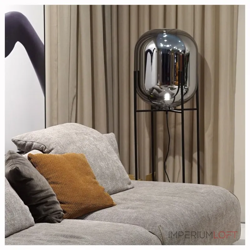 Торшер DeLight Collection Floor lamp 9355F black/smoky от ImperiumLoft Торшер DeLight Collection Floor lamp 9355F black/smoky от ImperiumLoft