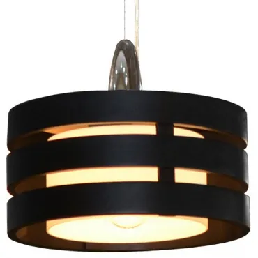 Подвесной светильник Arte Lamp Ring A1326SP-1BK Цвет арматуры хром Цвет плафонов коричневый