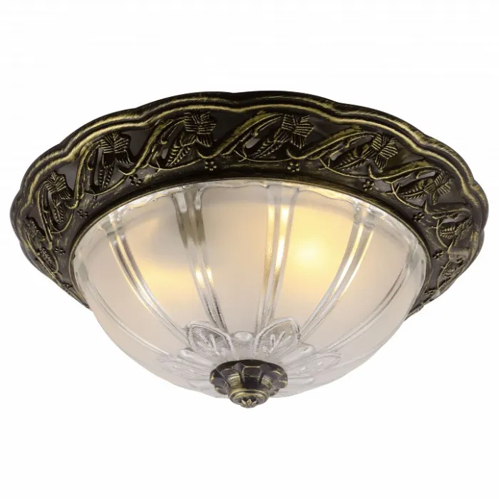 Накладной светильник Arte Lamp Piatti A8003PL-2AB Цвет арматуры бронза Цвет плафонов белый от ImperiumLoft