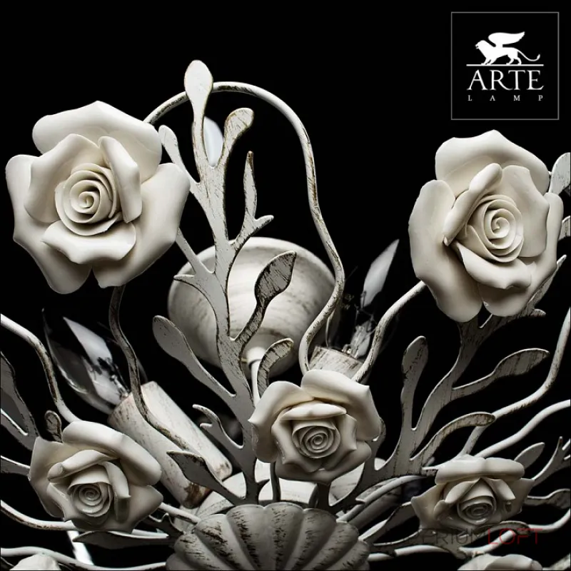 Потолочная люстра Arte Lamp Idillio A6356PL-4WG 