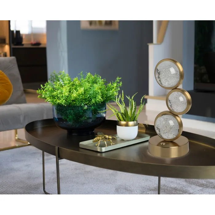 Настольная лампа декоративная DeMarkt Капелия 4 730031303 от ImperiumLoft