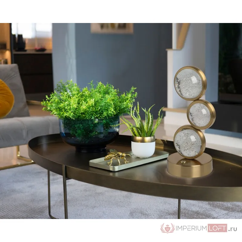 Настольная лампа декоративная DeMarkt Капелия 4 730031303 от ImperiumLoft