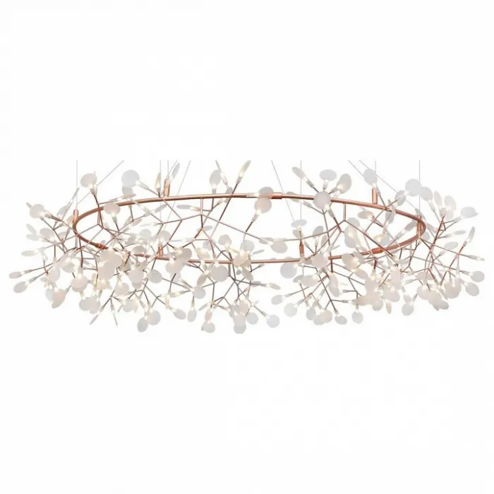 Подвесная люстра Loft it Heracleum 9022-243 Цвет арматуры золото Цвет плафонов белый от ImperiumLoft