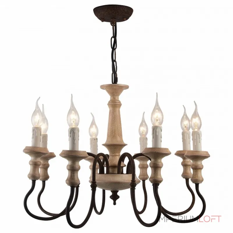 Подвесная люстра Arte Lamp 1700 A1700LM-8BR Подвесная люстра Arte Lamp 1700 A1700LM-8BR