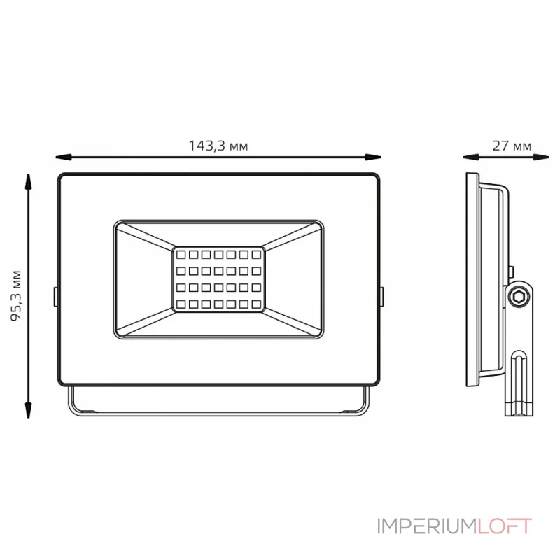 Настенно-потолочный прожектор Gauss Elementary 613100230 Цвет плафонов прозрачный Настенно-потолочный прожектор Gauss Elementary 613100230 Цвет плафонов прозрачный