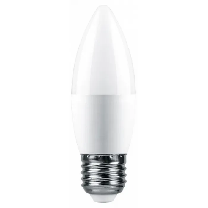 Лампа светодиодная Feron LB-1309 E27 9Вт 4000K 38063 Цвет арматуры хром Цвет плафонов прозрачный от ImperiumLoft