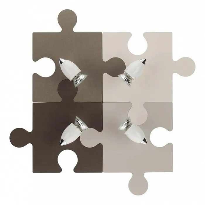 Спот Nowodvorski Puzzle 6382 Цвет арматуры коричневый от ImperiumLoft