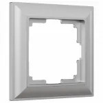 Рамка на 1 пост Werkel Fiore 1 W0012206 Цвет арматуры серебро