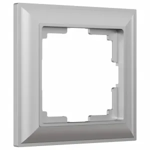 Рамка на 1 пост Werkel Fiore 1 W0012206 Цвет арматуры серебро