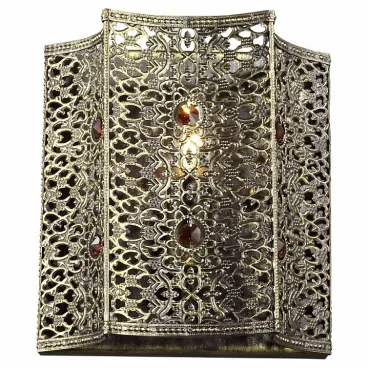 Накладной светильник Favourite Bazar 1624-1W Цвет арматуры коричневый Цвет плафонов коричневый