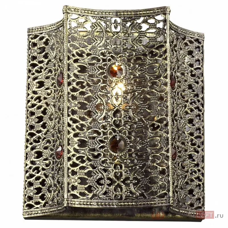 Накладной светильник Favourite Bazar 1624-1W Цвет арматуры коричневый Цвет плафонов коричневый от ImperiumLoft
