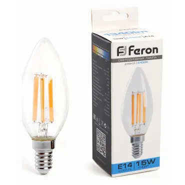 Лампа светодиодная Feron LB-717 E14 15Вт 6400K 38259